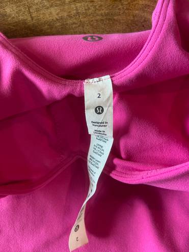 Lululemon Sonic Pink Align Tank