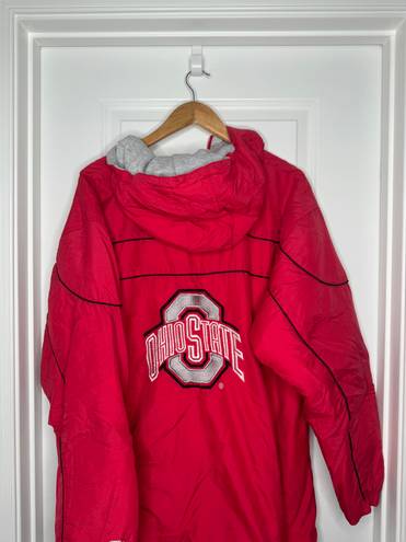 Starter Vintage Ohio State University Puffer Raincoat