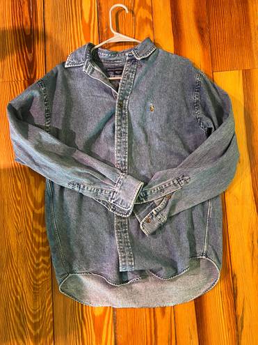 Ralph Lauren Jean Button Up