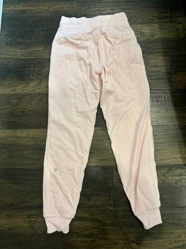 Lululemon Dance Studio Mid-Rise Lined Jogger Strawberry Milkshake