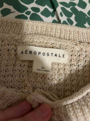 Aeropostale knit henley sweater