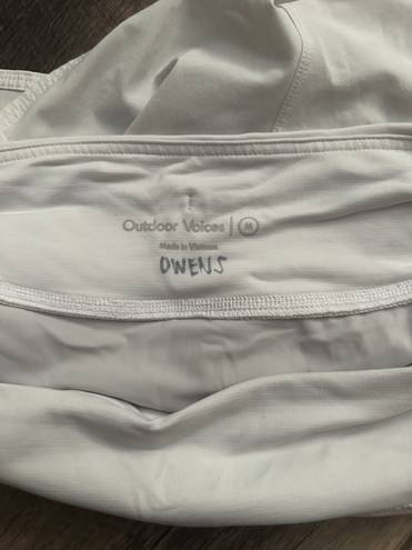 Outdoor Voices White Shorts