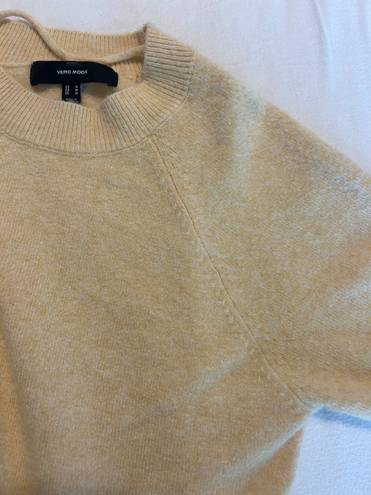 VERO MODA Yellow Sweater