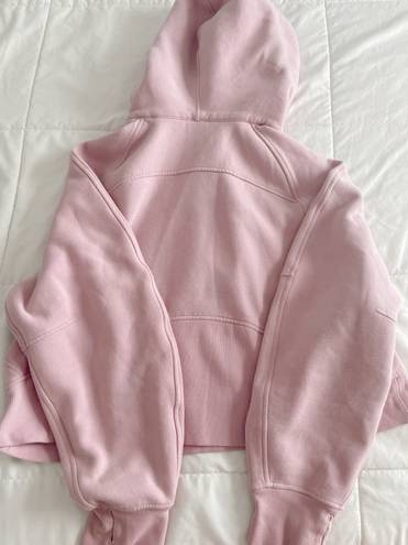 Lululemon Pinkish Purple Half Zip Scuba Hoodie