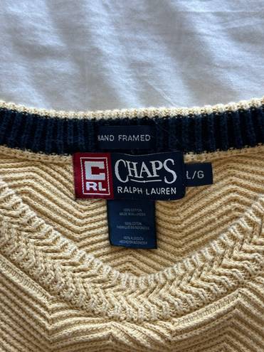 CHAPS Ralph Lauren Vintage Knit Sweater