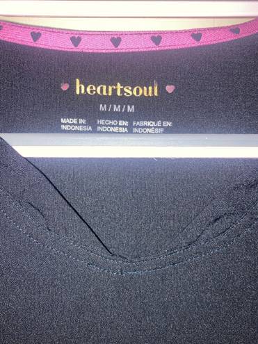 Heart soul Scrub Top