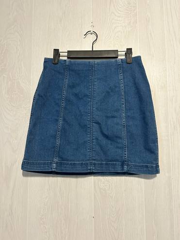 Free People Denim Skirt