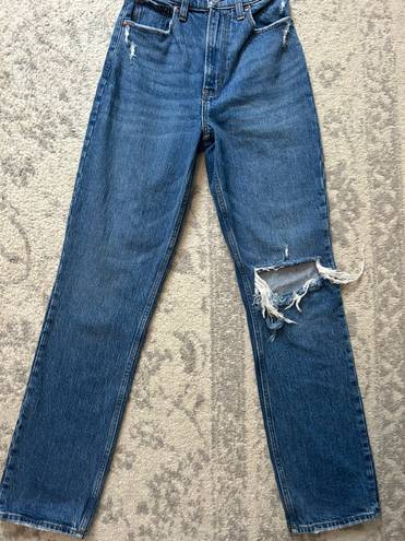 Abercrombie & Fitch The 90s Straight Ultra High Rise  Jeans 