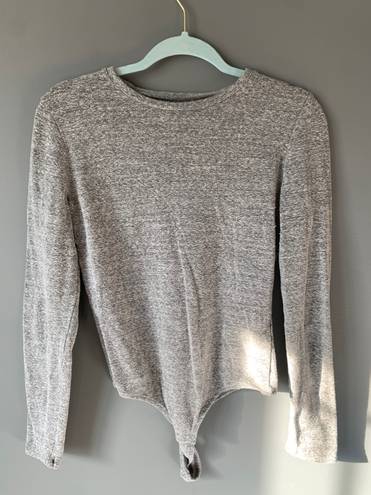 Madewell Gray Bodysuit