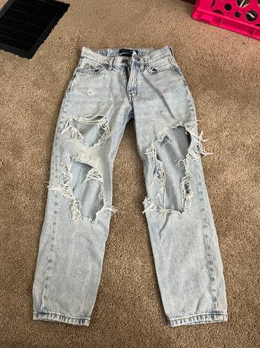 Aeropostale Ripped “Mom” Jeans