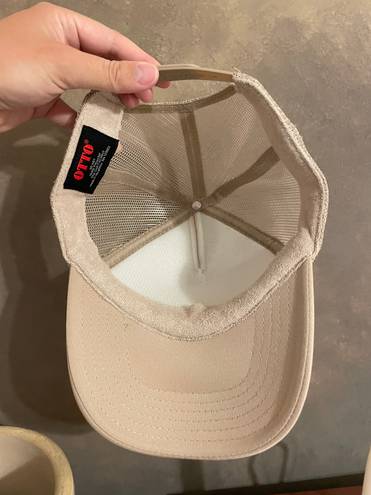 tequila trucker hat Tan