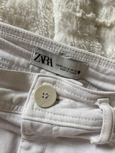 ZARA White Jeans