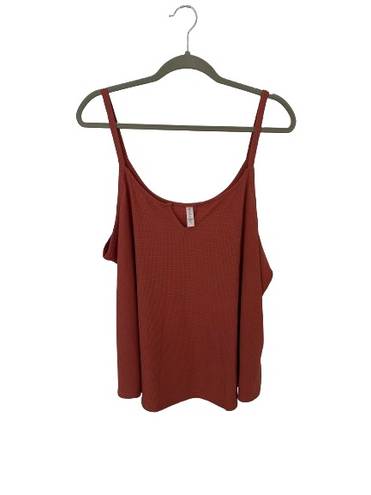 Athleta NWT  Woman’s Wind Down Sleep Cami Color: Muted Red, Sz 2X