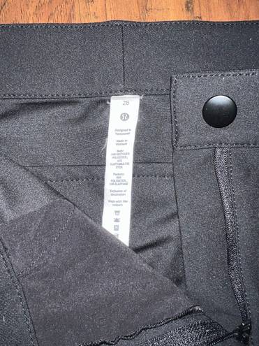 Lululemon City Sleek 5 Pocket Wide-Leg High Rise 7/8 Length Pant