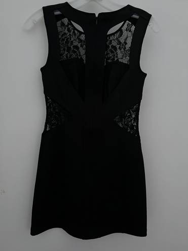 Finders Keepers black lace cut out  dress