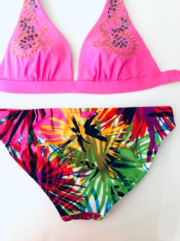 Xhilaration Xhileration Multicolored Bikini Set