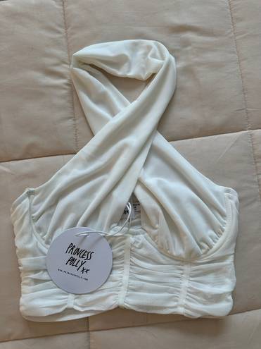 Princess Polly White Twist Top