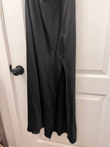 Et Clet Black Silk Cocktail Dress