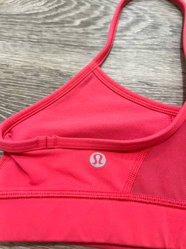 Lululemon Flow Y Bra IV Boom Juice