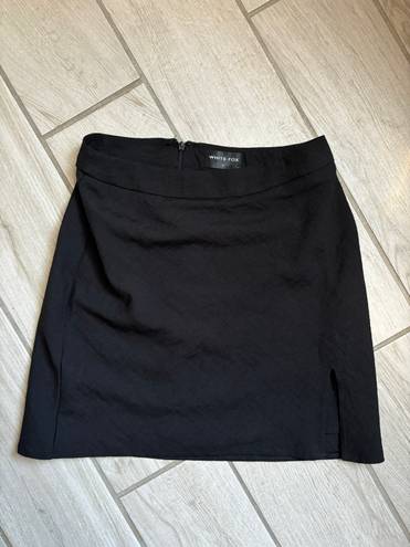 White Fox Boutique Black high waisted skirt