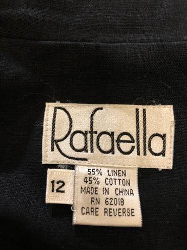 Rafaella New Black “  “ Linen Blazer!!