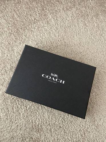 Coach  55229 Boxed Plaque And Harness Buckle Cut To Size Reversible Belt, 38 Mm