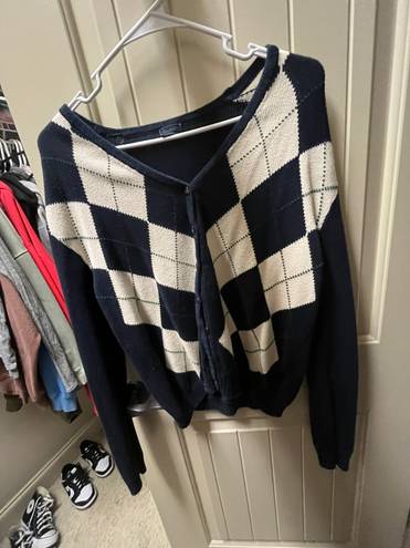 Brandy Melville Argyle Cardigan