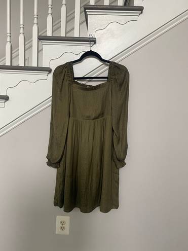 The Loft NWT Petite Square Neck Babydoll Dress