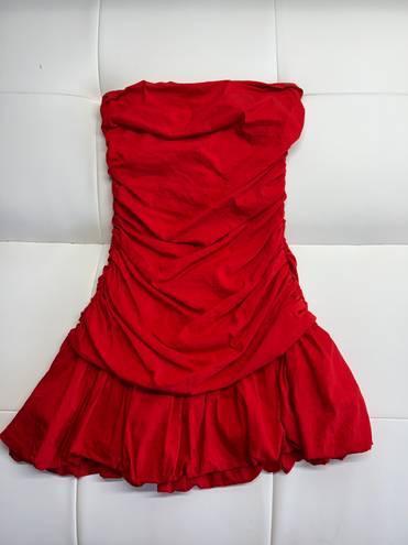 Hello Molly Red Mini Dress