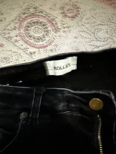 Rolla's  Black Skinny Jeans 