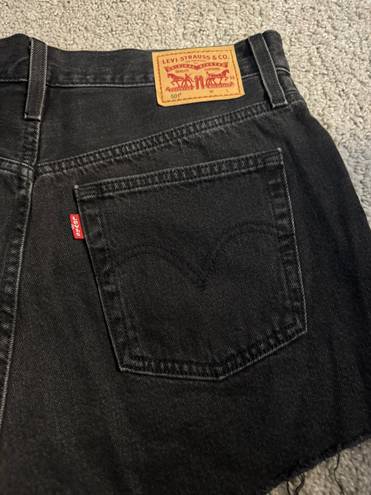 Levi’s Black 501 Shorts