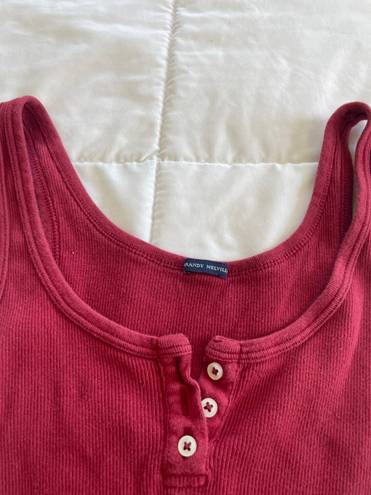 Brandy Melville Red Tank Top