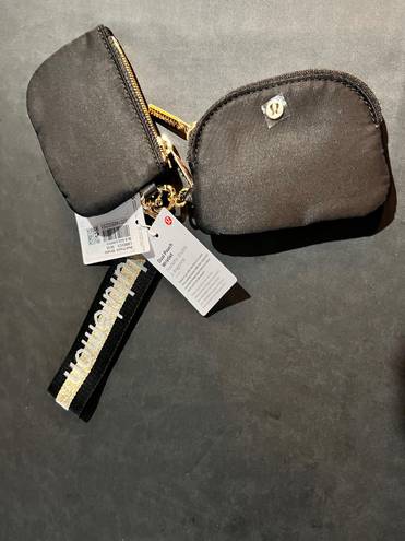 Lululemon dual pouch wristlet Black