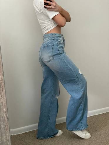 Celebrity Pink Wide Leg Jeans