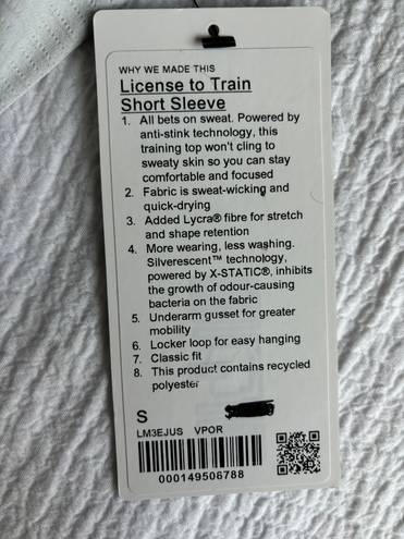 Lululemon Men’s License To Train Short Sleeve