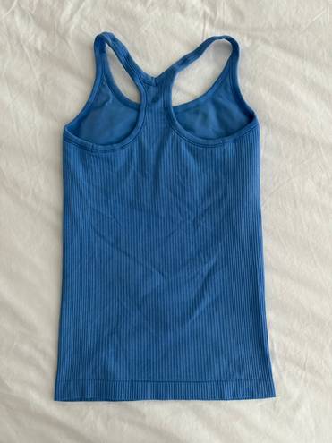 Lululemon Blue Ebb To Street Tank