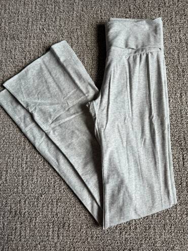 VS Cotton Yoga Foldover Flare Leggings