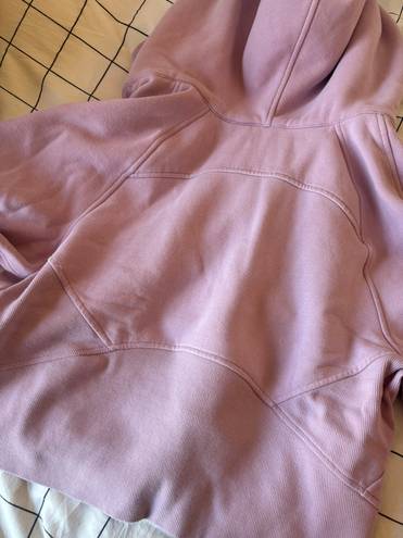 Lululemon Mauve Pink Scuba Half Zip