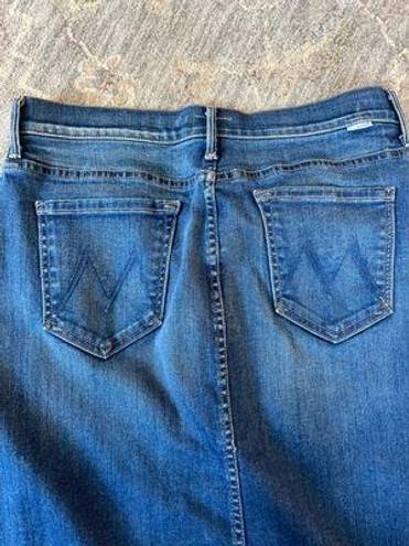 MOTHER Denim Jean Skirt