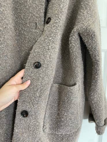 ZARA Oversized Cardigan Coat