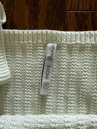 Knitted Tank Top White Size M