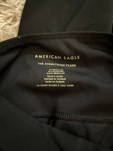 American Eagle Black Flare Leggings