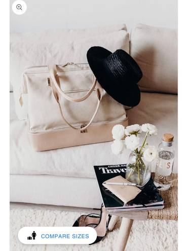 BEIS Beige Weekender Bag