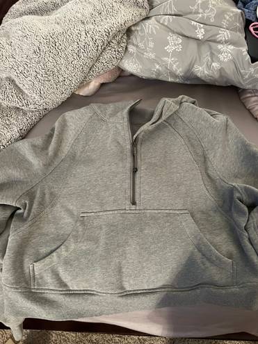 Lululemon Scuba Cropped Half-Zip Hoodie