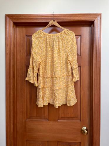 BeachLunchLounge Yellow Peasant Top