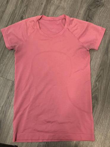 Lululemon Pink Swiftly Tech Short Sleeve