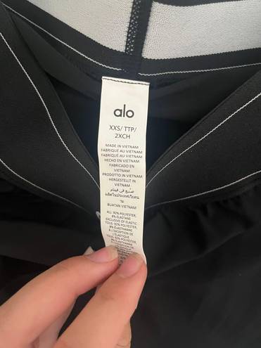 Alo Yoga black  skirt