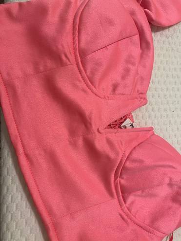 Revolve Super down Pink Top