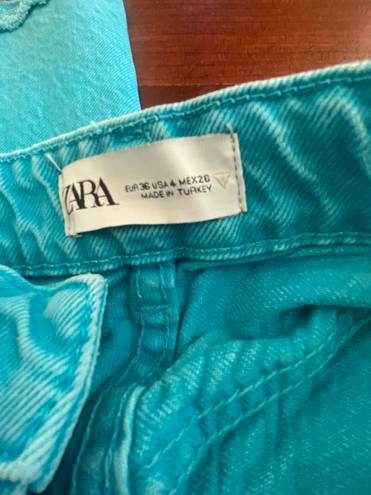 ZARA Teal  Jeans