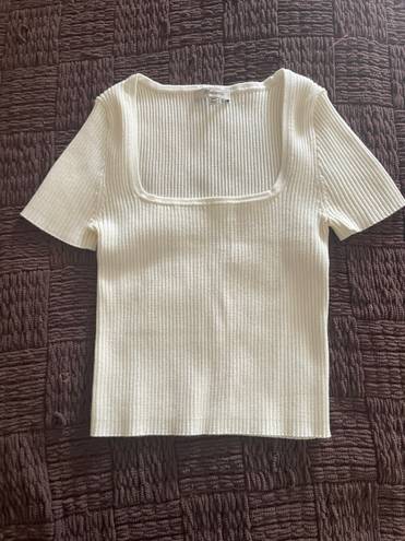 Madewell Square-neck Sweater Tee